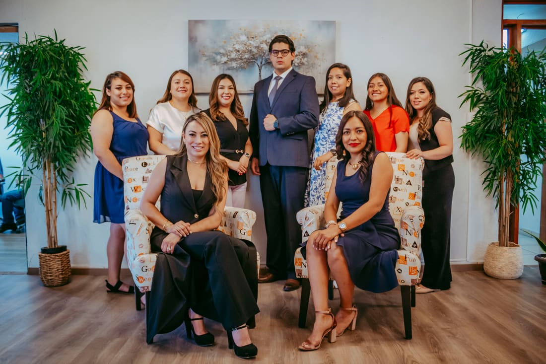 Equipo de Coronado Ruiz Abogados en sus oficinas de San Luis Potosí